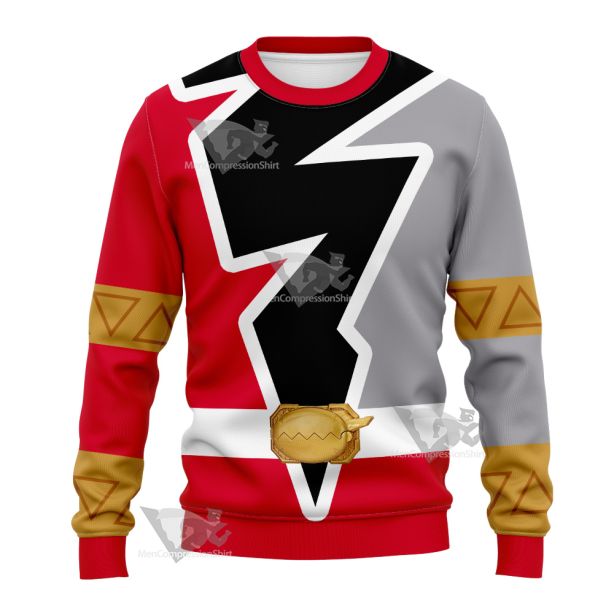 Power Rangers Dino Fury Red Ranger Sweatshirt