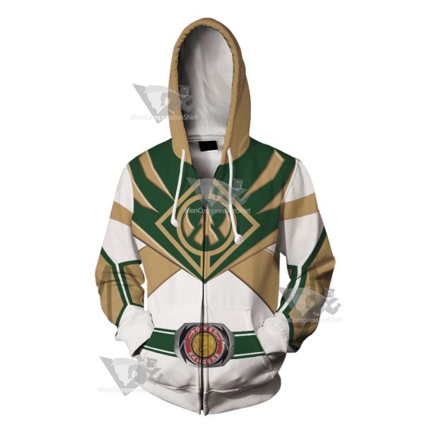 Power Rangers Mighty Morphin Lord Drakkon Cosplay Zip Up Hoodie