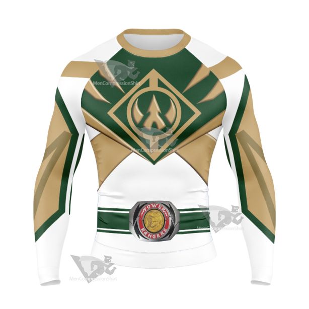 Power Rangers Mighty Morphin Lord Drakkon Long Sleeve Compression Shirt