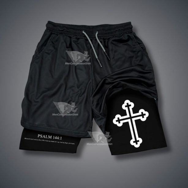 Psalm 144 1 Cross Performance Shorts