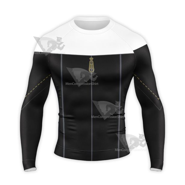 Ragna Crimson Crimson Black Long Sleeve Compression Shirt