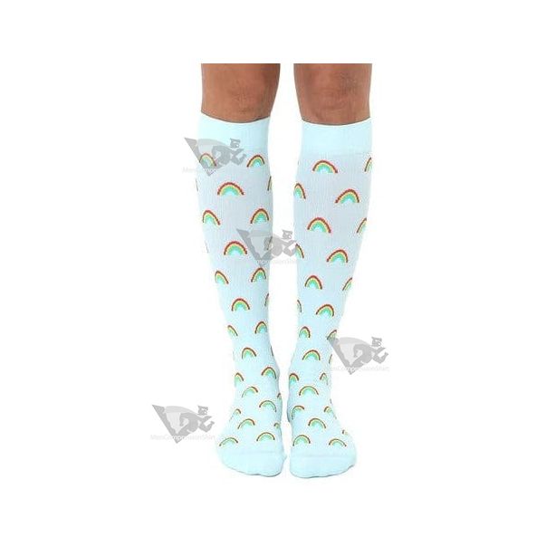 Rainbow Unisex Compression Socks