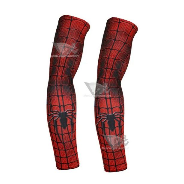 Red Parker Compression Arm Sleeve