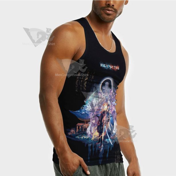 Reynatis Cool Looking Action Sleeveless Compression Shirt