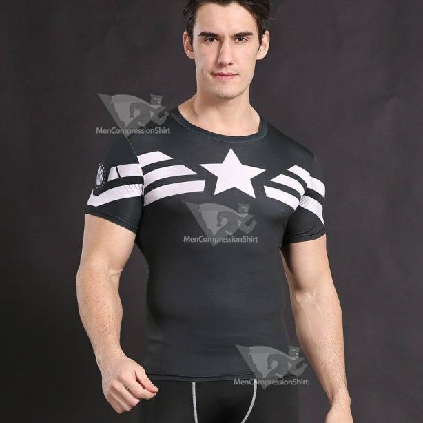 Rogers Gym Compression Shirts For Men