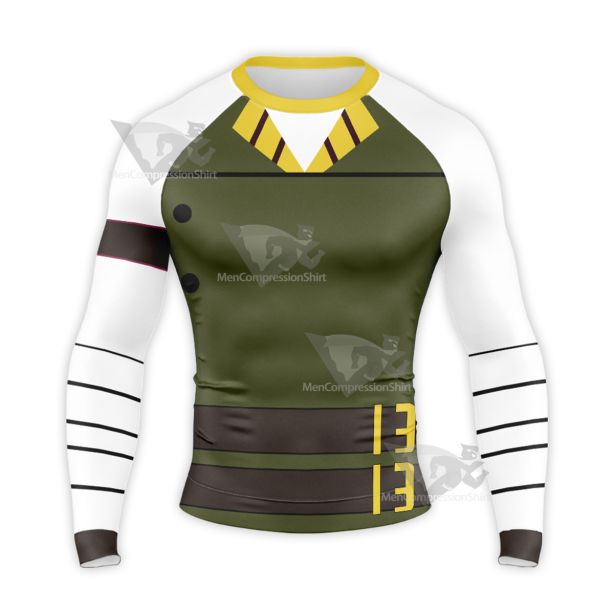 Rwby Volume 8 Hazel Rainart Long Sleeve Compression Shirt