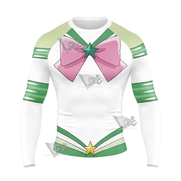 Sailor Moon Eternal 2 Makoto Kino Sailor Jupiter Long Sleeve Compression Shirt