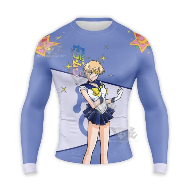 Sailor Moon Sailor Uranus Long Sleeve Compression Shirt