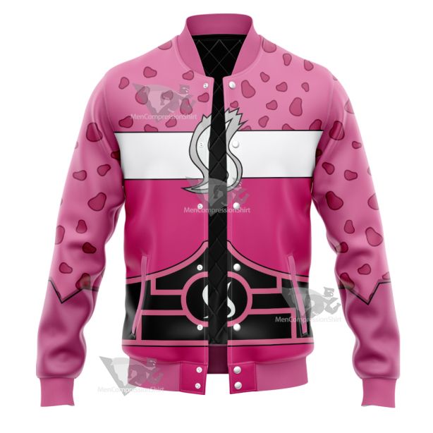 Shezow Pink Cosplay Varsity Jacket