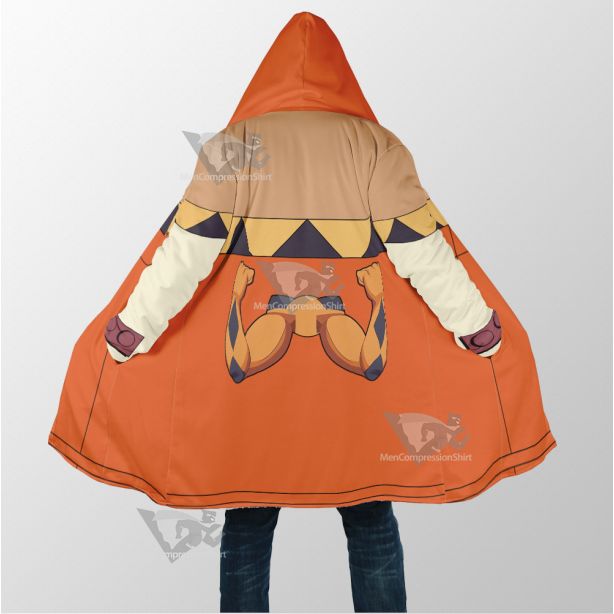 Skullgirls Cerebella Orange Dream Cloak