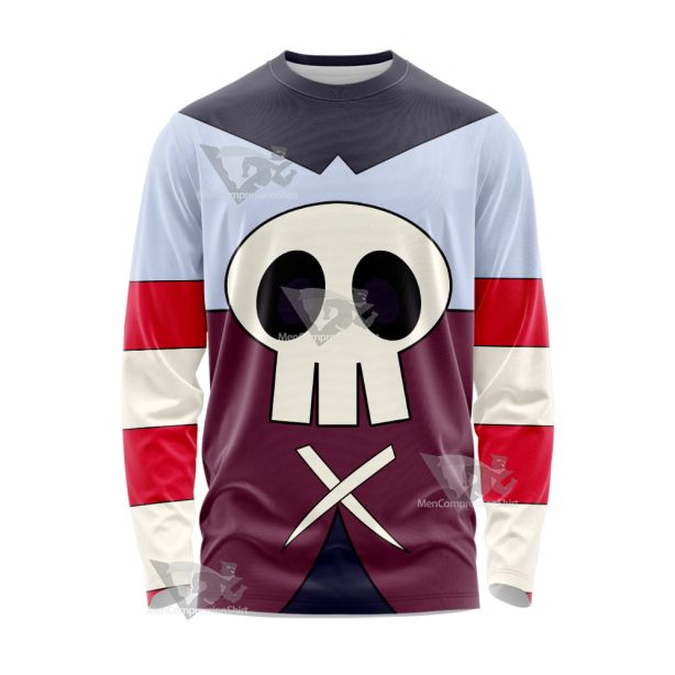 Skullgirls Squigly Skull Long Sleeve Shirt