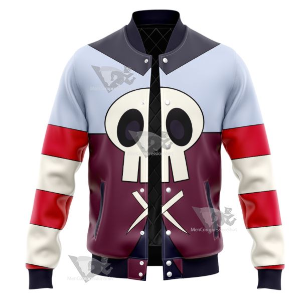 Skullgirls Squigly Skull Varsity Jacket