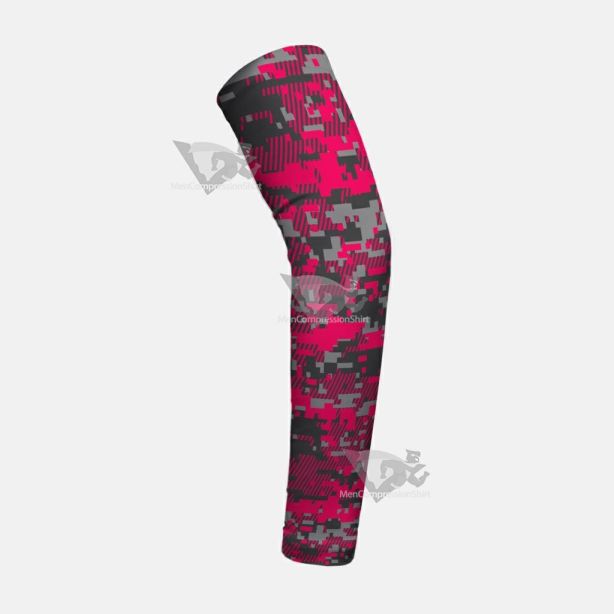 Sleefs Bca Pink Ribbon Digital Ultra Metal Pink Kids Arm Sleeve