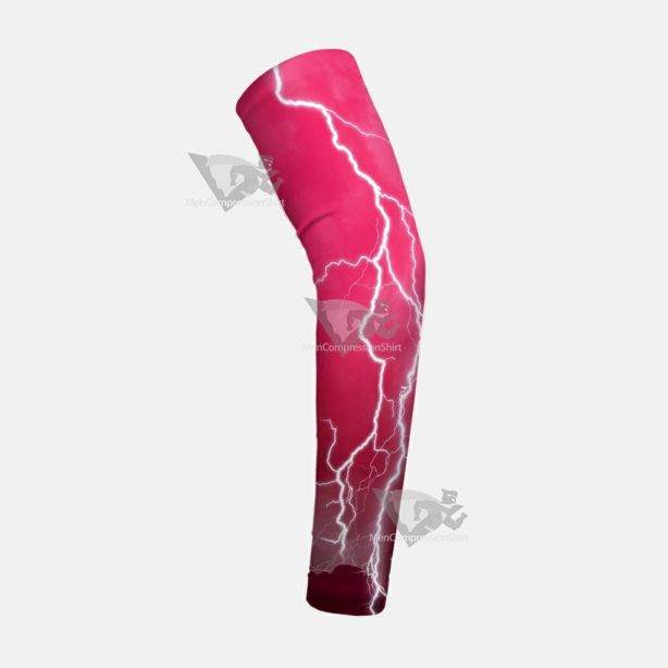 Sleefs Bca Pink Ribbon Pink Lightning Kids Arm Sleeve