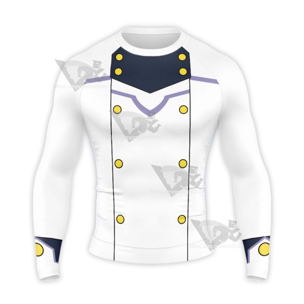 Snow White Shirayuki Coat Long Sleeve Compression Shirt