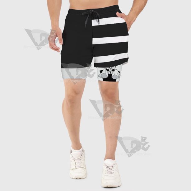 Soul Eater Death The Kid Men Compression Gym Short