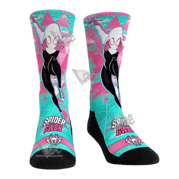 Spider-Gwen Pose Men Tight Socks