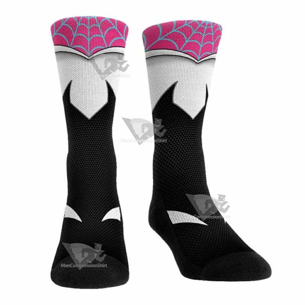 Spider-Gwen Suit Mens Tight Socks