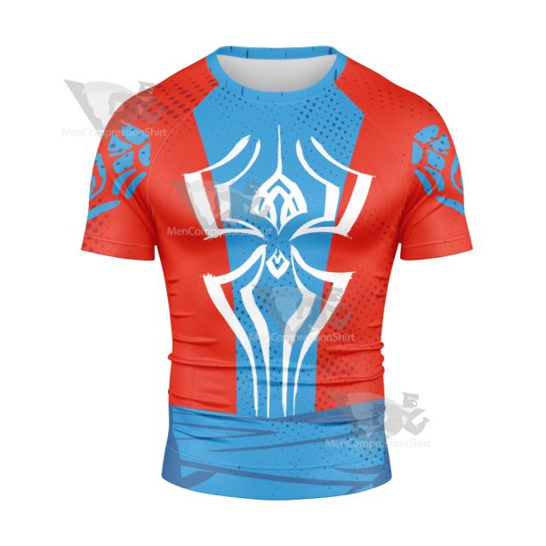 Parker Across The Spider Verse Pavitr Prabhakar Rash Guard Compression Shirt