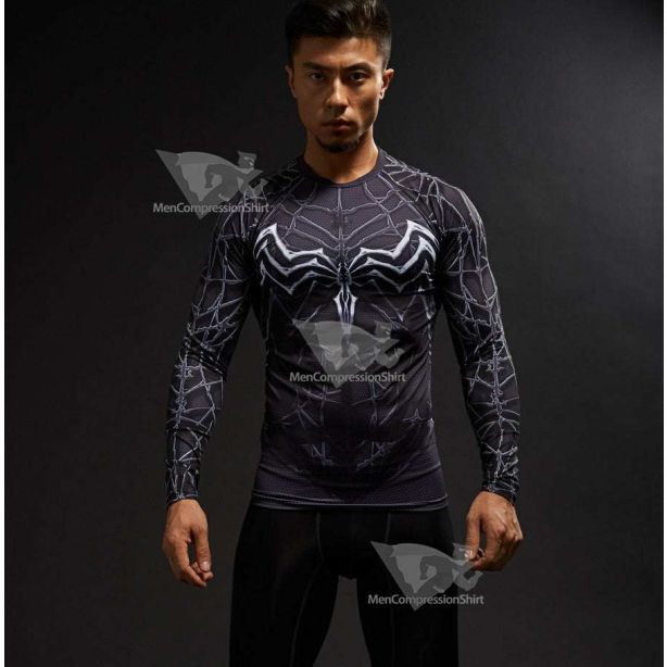 Parker Brock Long Sleeve Compression Shirt For Men