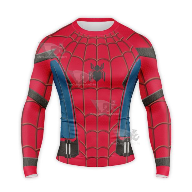 Parker Homecoming Red Suit Long Sleeve Compression Shirt