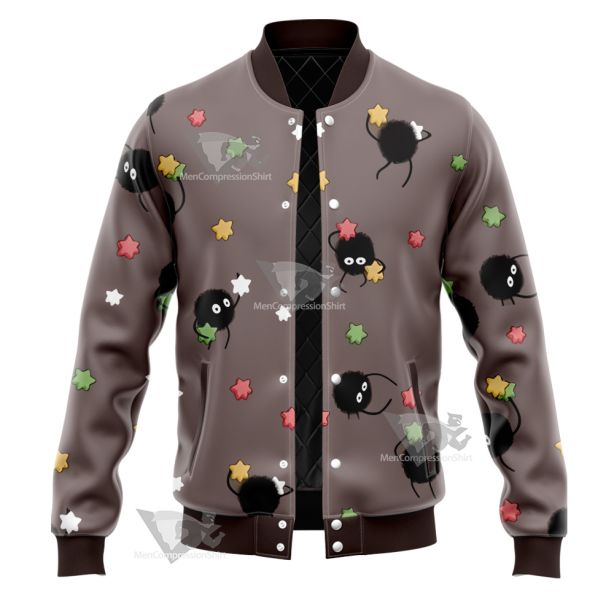 Spirited Away Briquettes Varsity Jacket