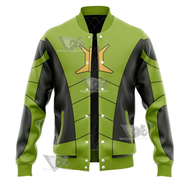 Stretch Armstrong Nathan Park Green Cosplay Varsity Jacket