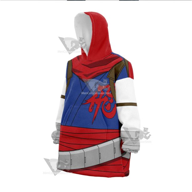 Strider Hiryu Costum Snug Blanket Hoodie