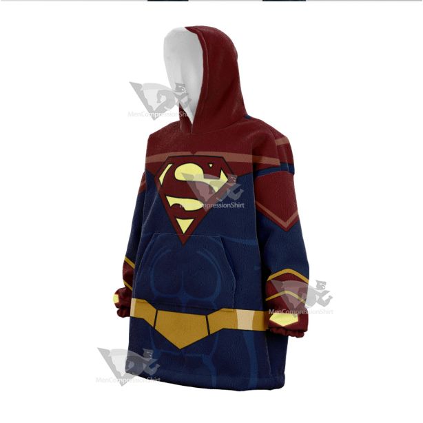 Superheroes Superman X Red Cosplay Oversized Blanket Hoodie