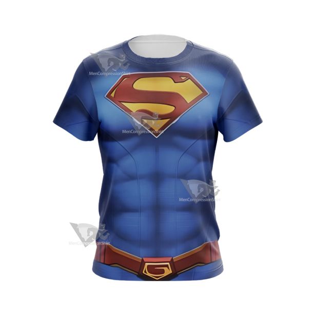 Superman Clark Lois Blue Cosplay T-Shirt