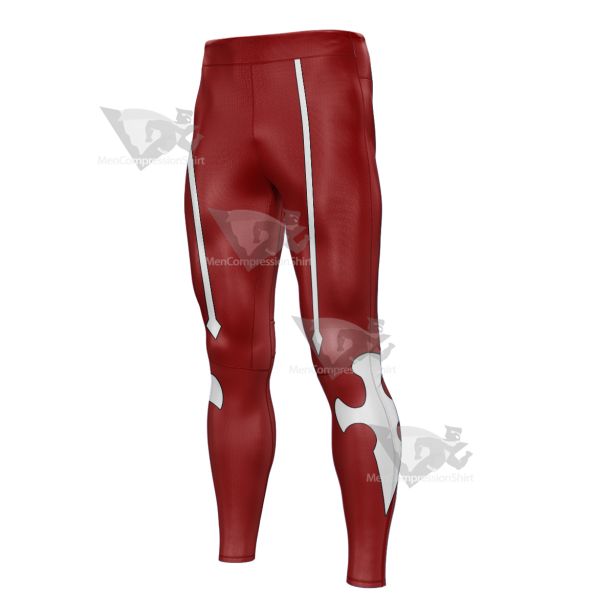 Sword Art Online Kayaba Akihiko Red Mens Compression Legging