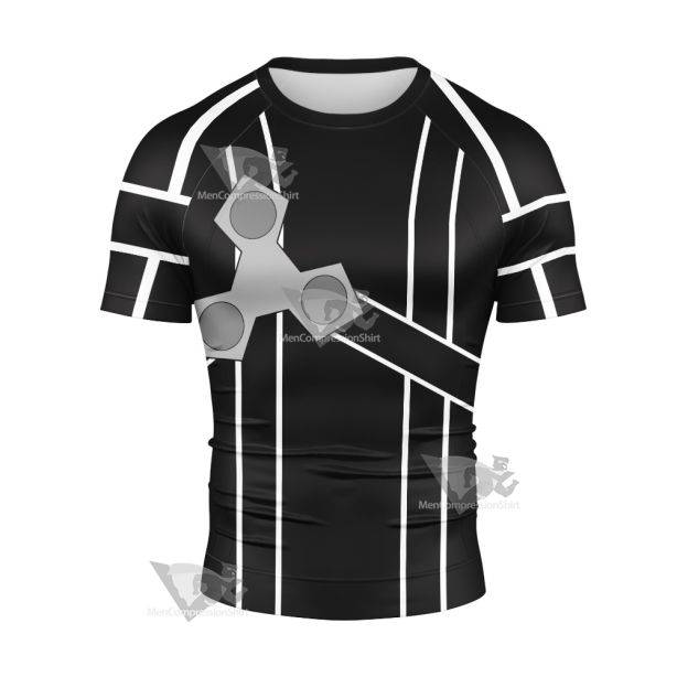 Sword Art Online Kirito Short Sleeve Compression Shirt