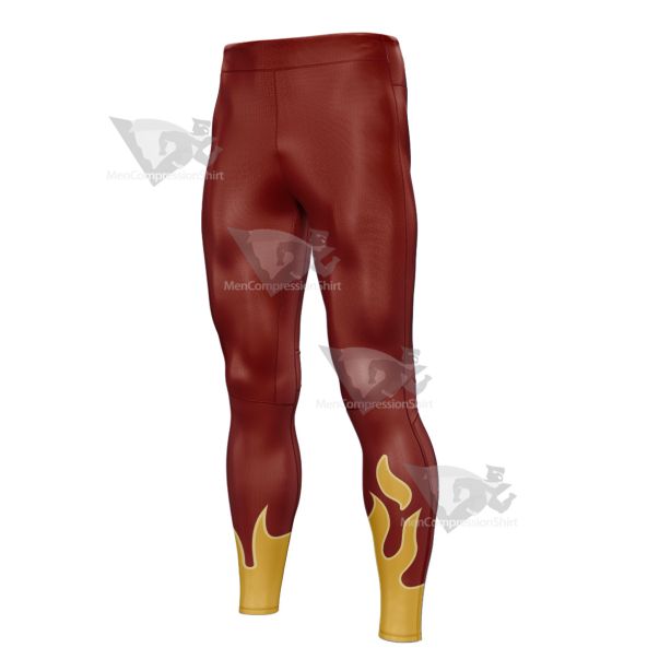 Sword Art Online Tsuboi Ryoutarou Red Mens Compression Legging