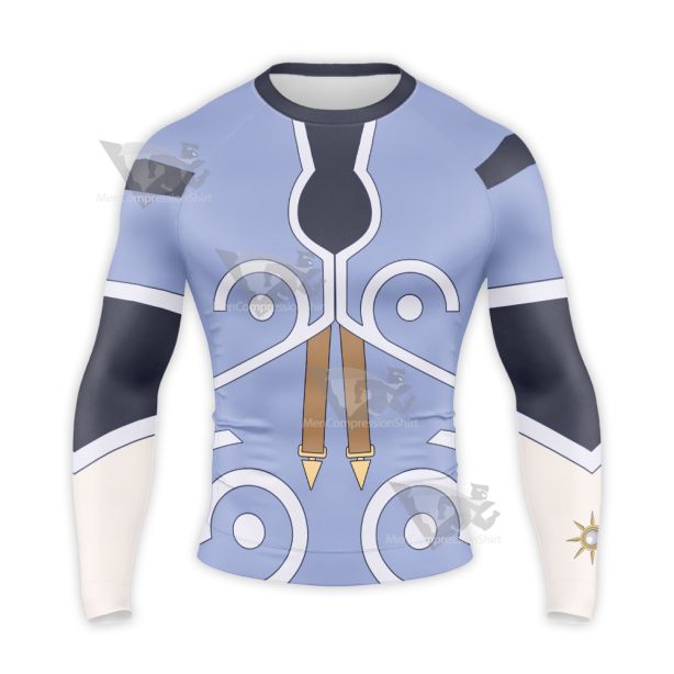 Tales Of Symphonia Genis Sage Battle Suit Long Sleeve Compression Shirt