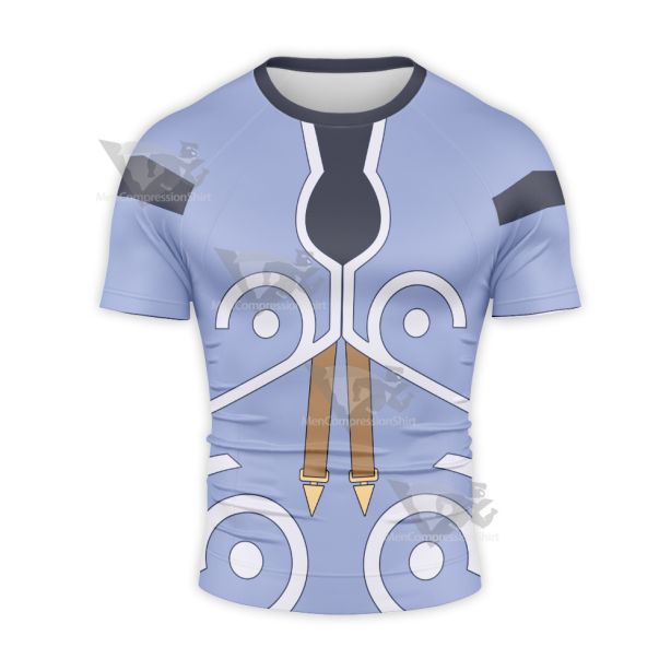 Tales Of Symphonia Genis Sage Short Sleeve Compression Shirt