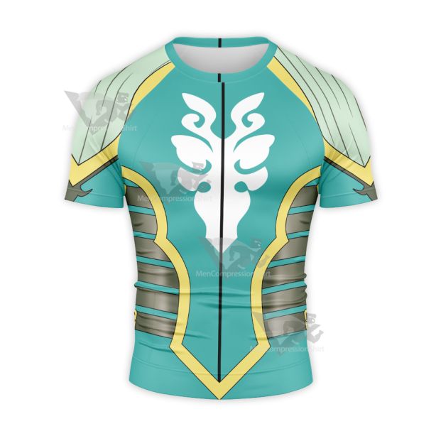 Tales Of Zestiria Juvenile Mikleo Short Sleeve Compression Shirt