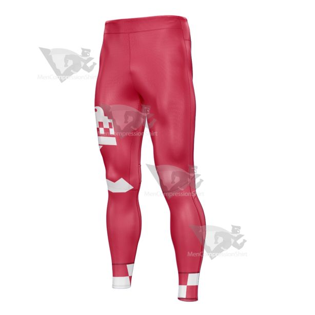 Team Fortress 2 Mini Sentry Chan Only Cloak Pink Men Compression Legging