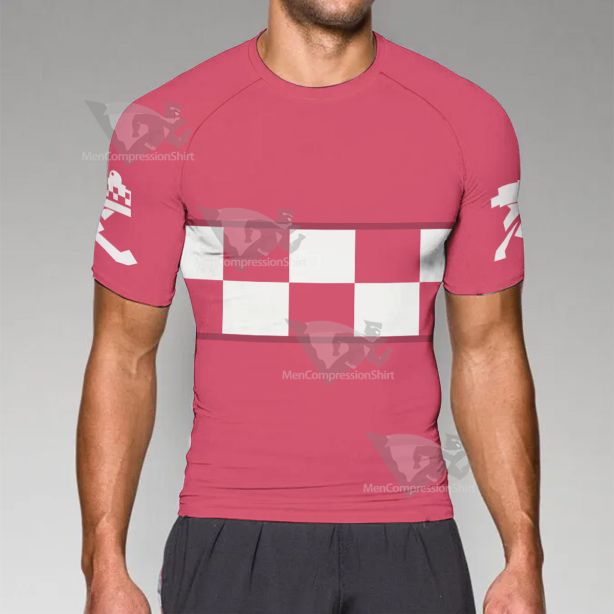 Team Fortress 2 Mini Sentry Pink Short Sleeve Compression Shirt