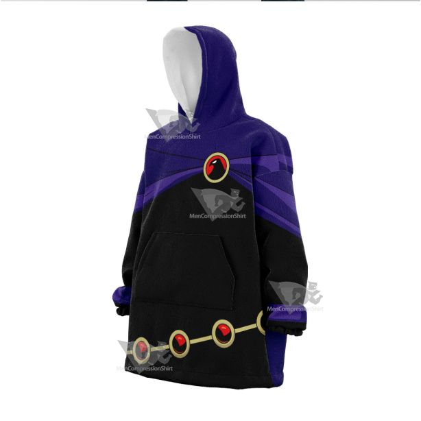 Teen Titans Raven Snug Oversized Blanket Hoodie