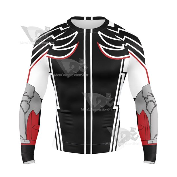 Tekken 8 Jin Kazama Long Sleeve Compression Shirt