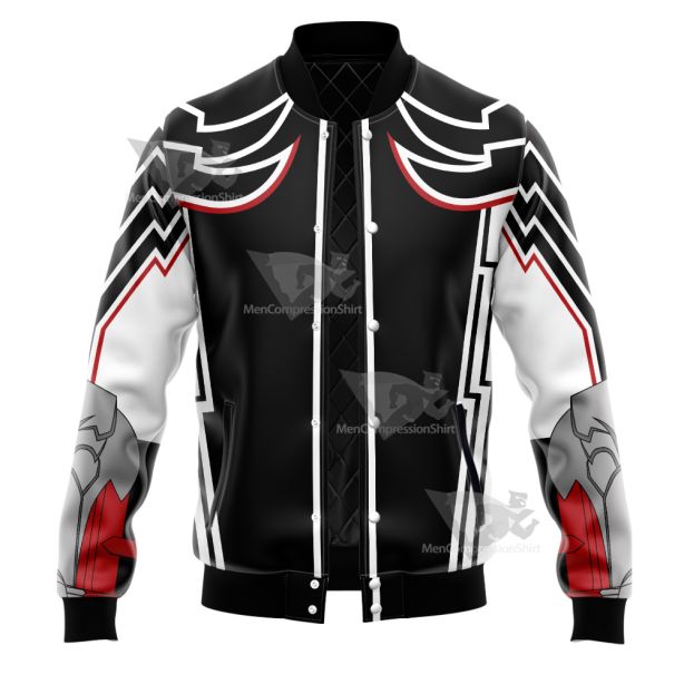 Tekken 8 Jin Kazama Varsity Jacket