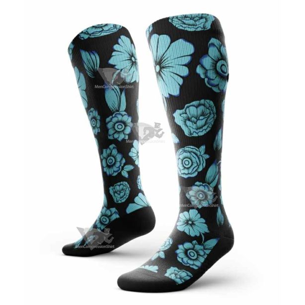 The Blues Knee High Compression Socks