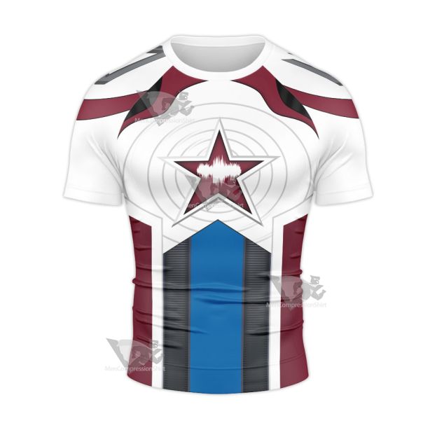 The Boys 3 Supersonic Cosplay Short Sleeve Compression Shirt