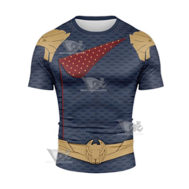 The Boys Homelander Short Sleeve Compression Shirt