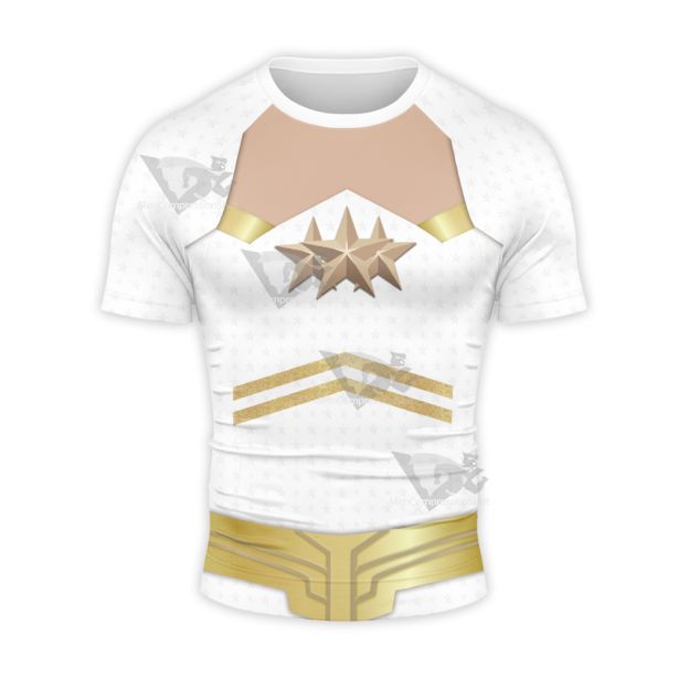 The Boys Starlight Annie Uniform Short Sleeve Compression Shirt