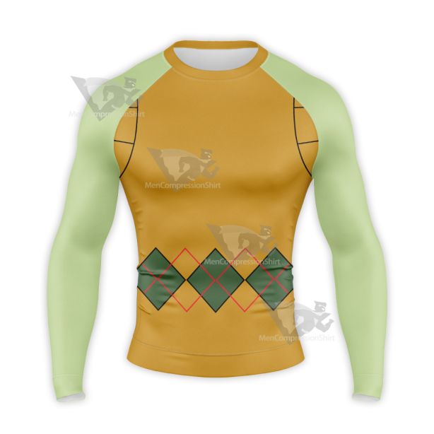 The Critic Jay Sherman Yellow Cosplay Long Sleeve Compression Shirt