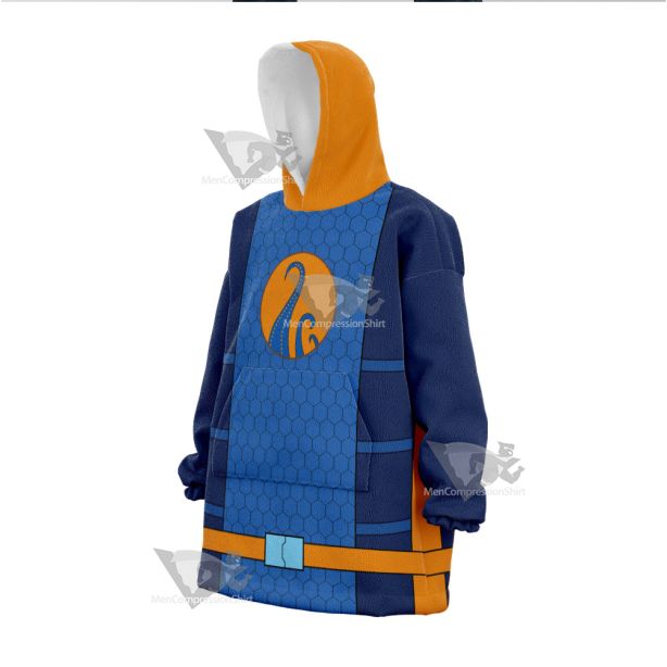 The Deep Antaeus Blue Cosplay Snug Oversized Blanket Hoodie