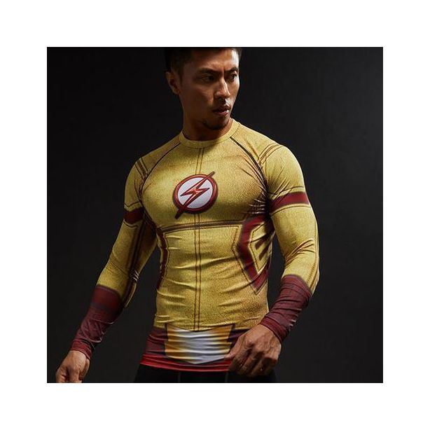 The Flash Reverse Compression Long Sleeve Rashguard