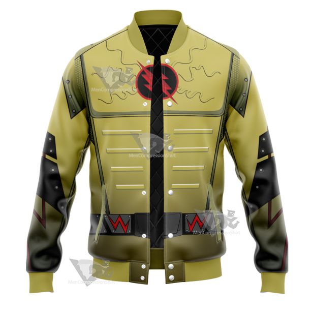 The Flash Reverse Flash Cosplay Varsity Jacket