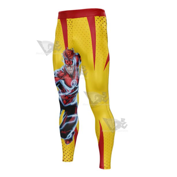 The Flash Season 3 Wallace Rudolph Wally West Mens Compression Legging